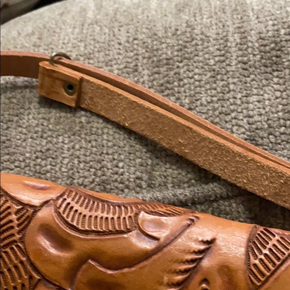 Vintage genuine leather purse clutch - Picture 9 of 9